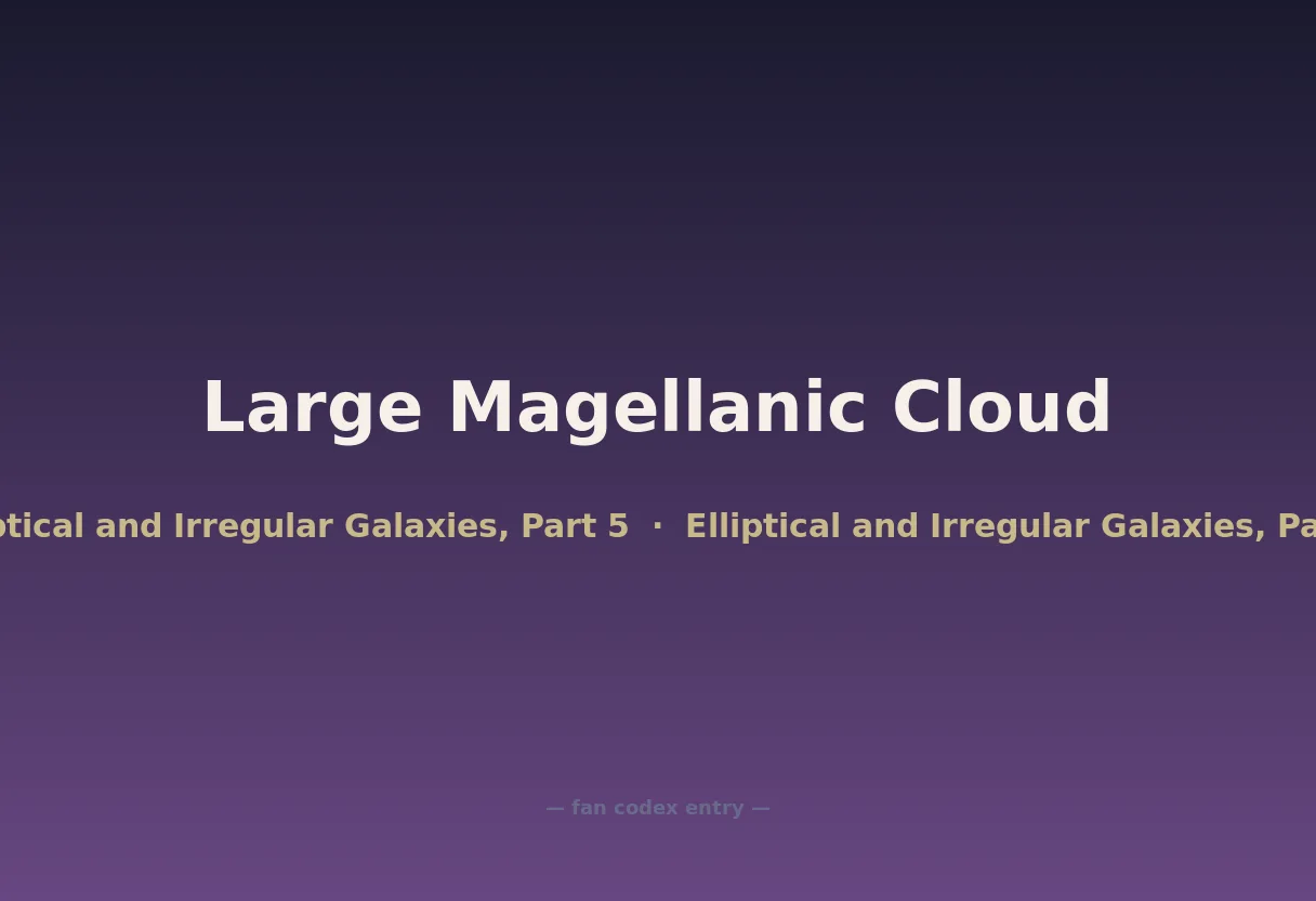 Large Magellanic Cloud