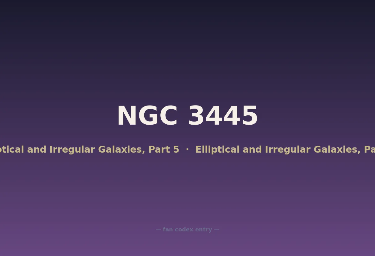 NGC 3445