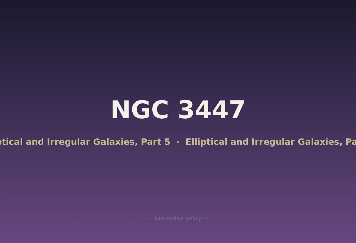NGC 3447