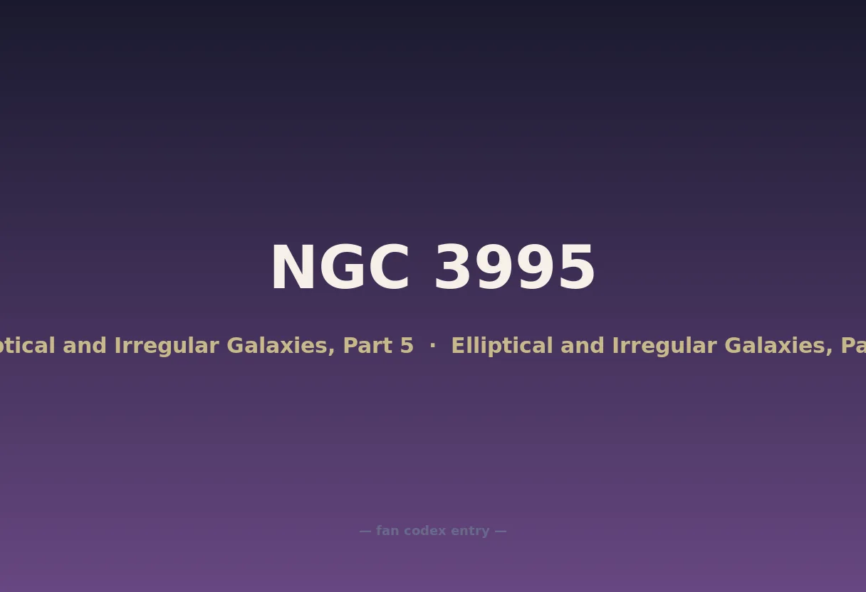 NGC 3995