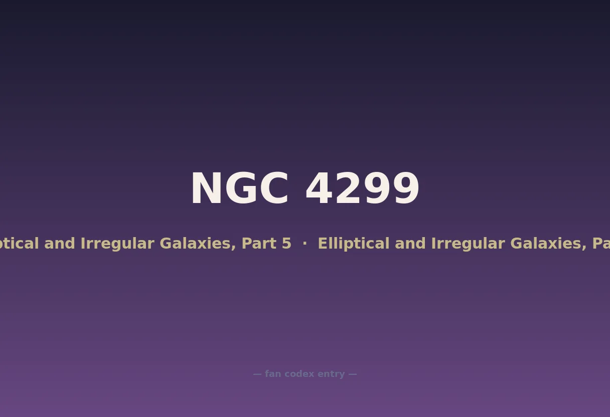 NGC 4299
