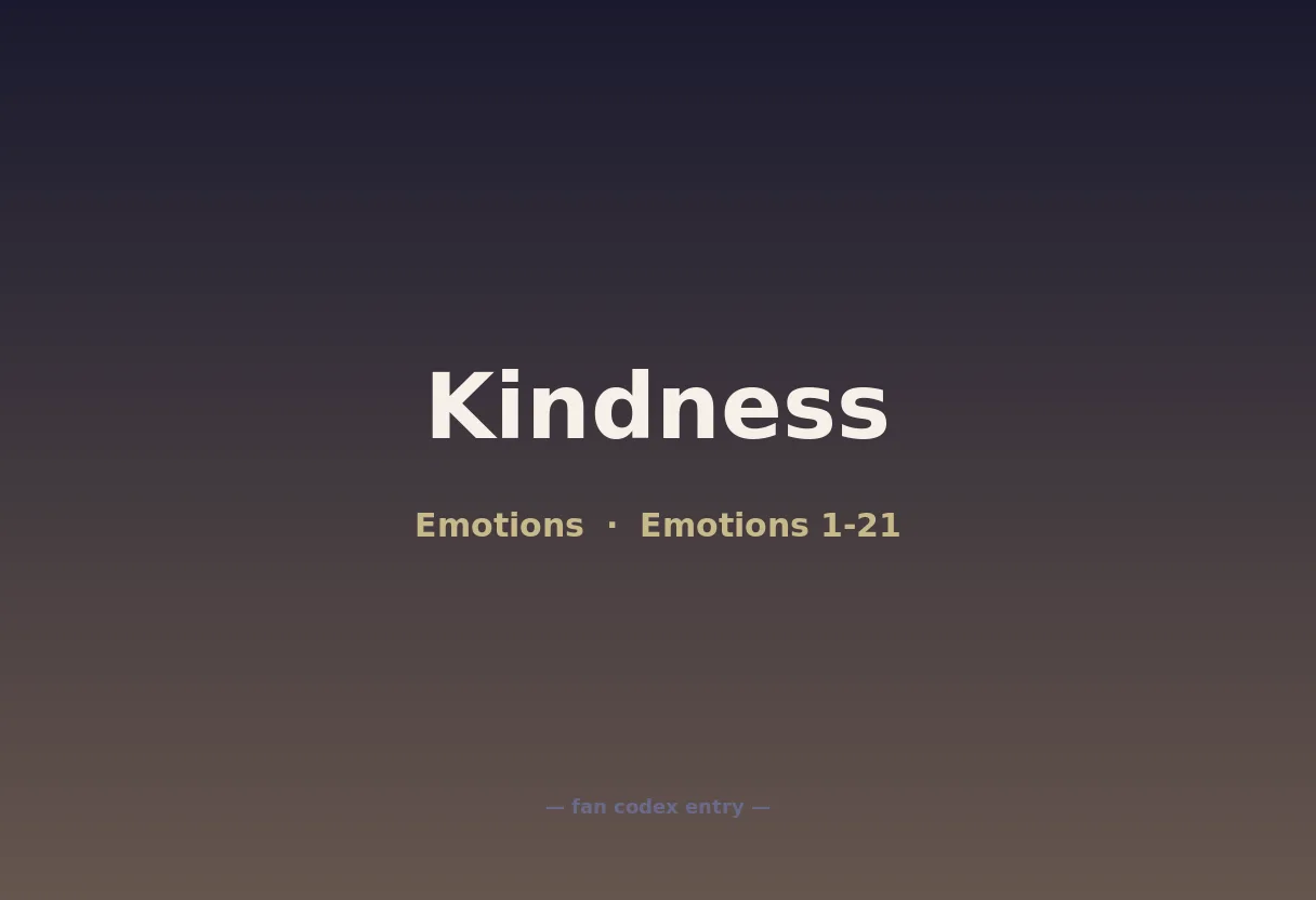 Kindness