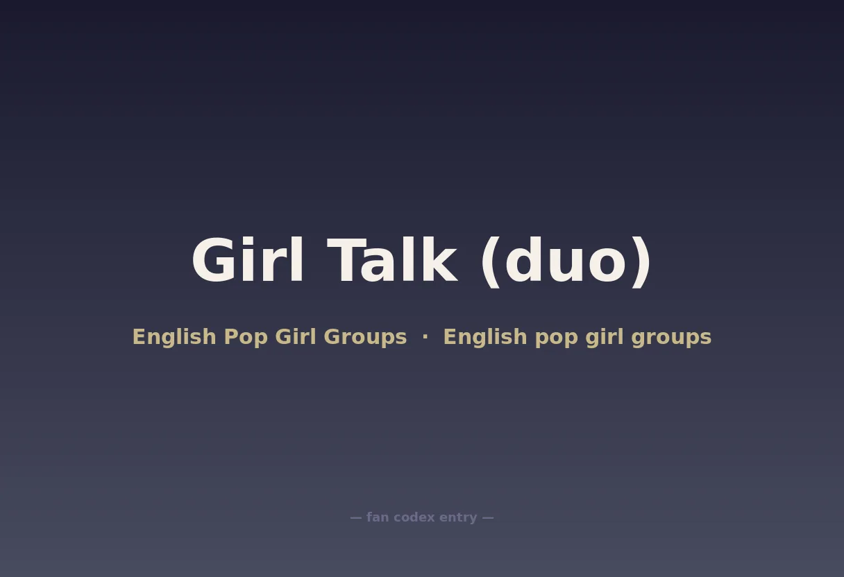 Girl Talk (duo)