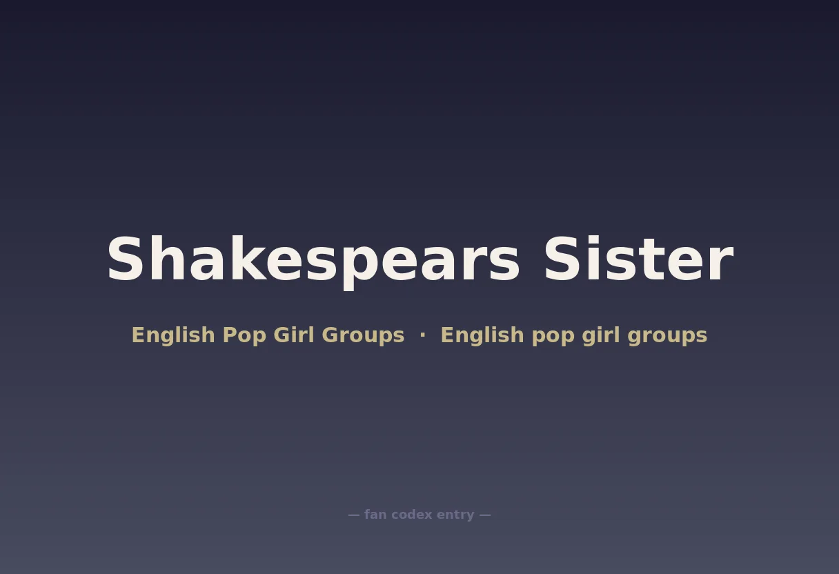 Shakespears Sister