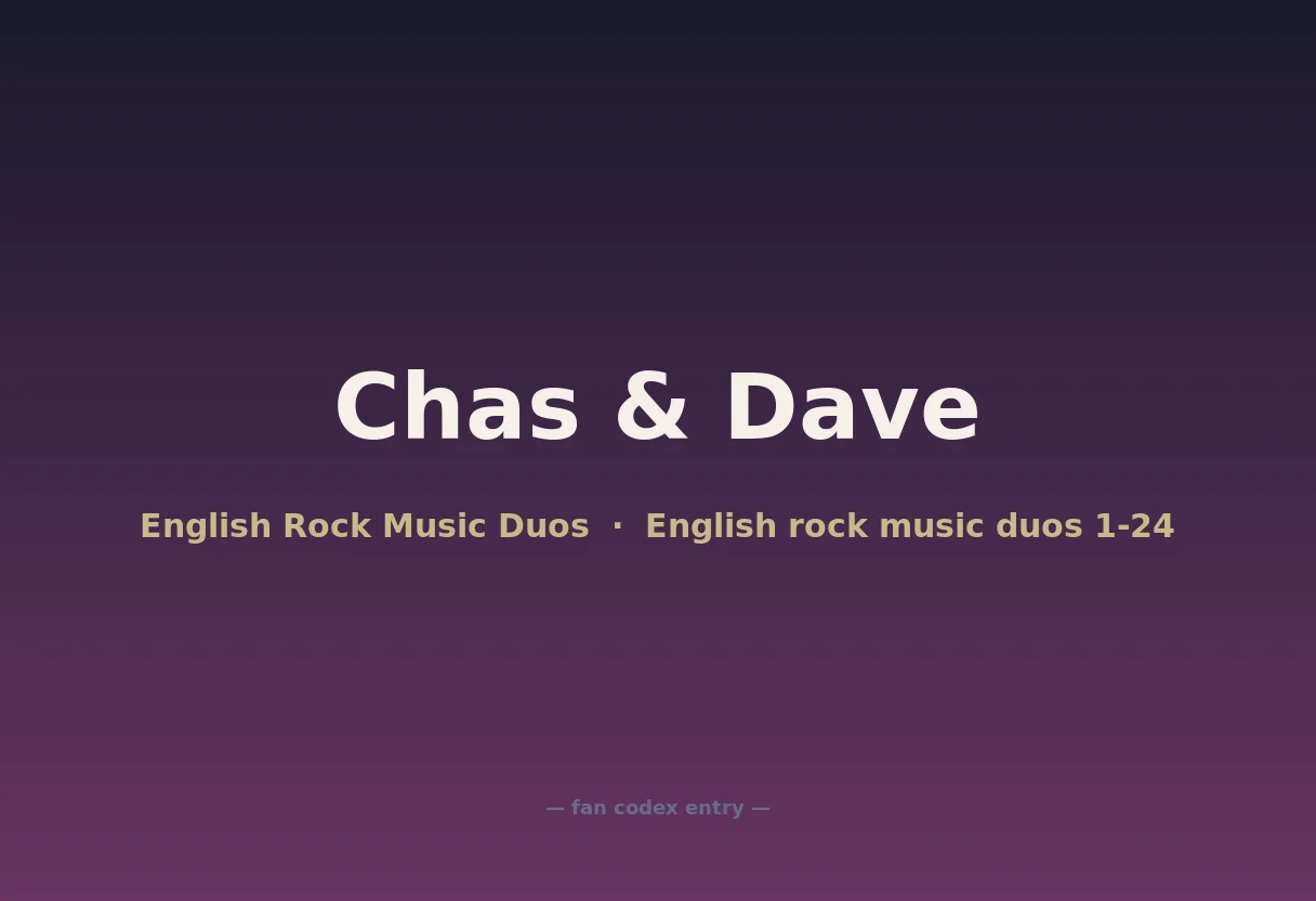 Chas & Dave