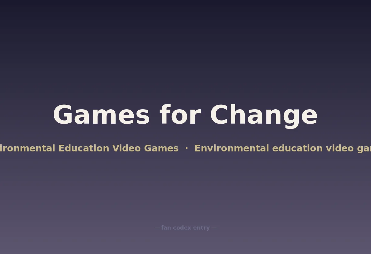 Games for Change