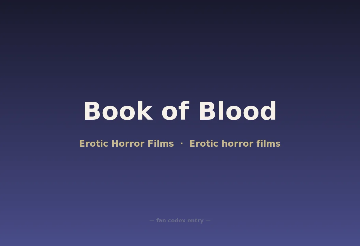 Book of Blood