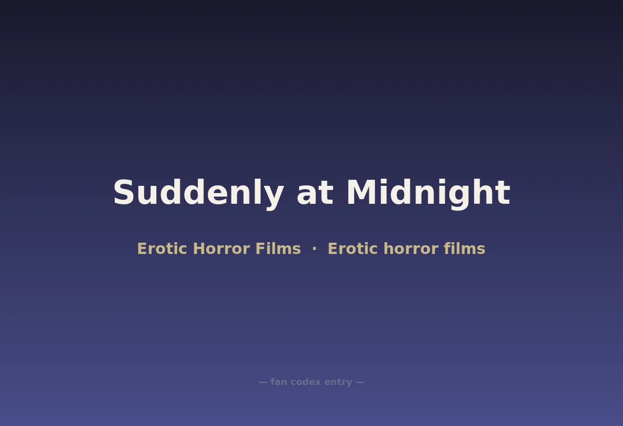 Suddenly at Midnight