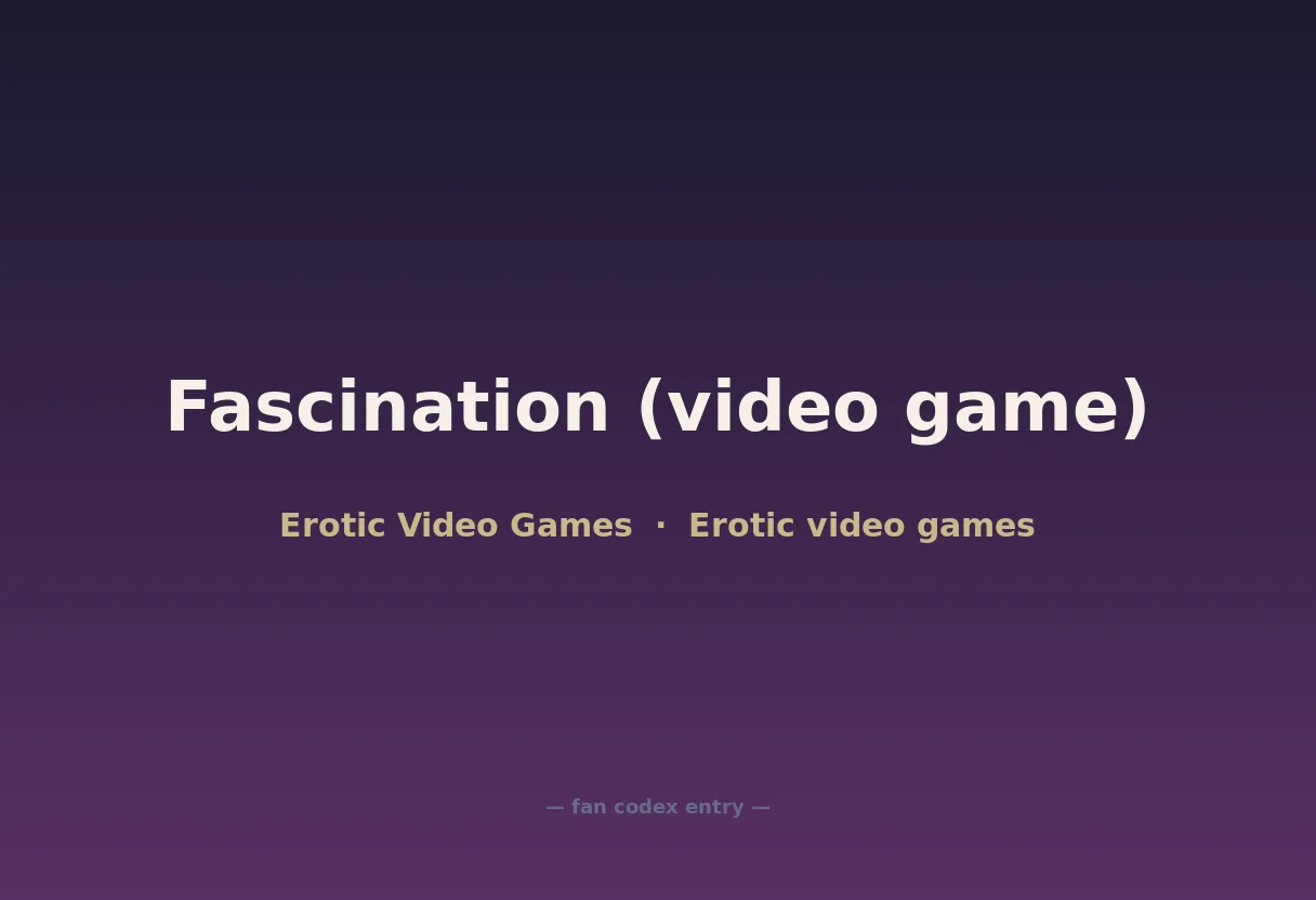 Fascination (video game)