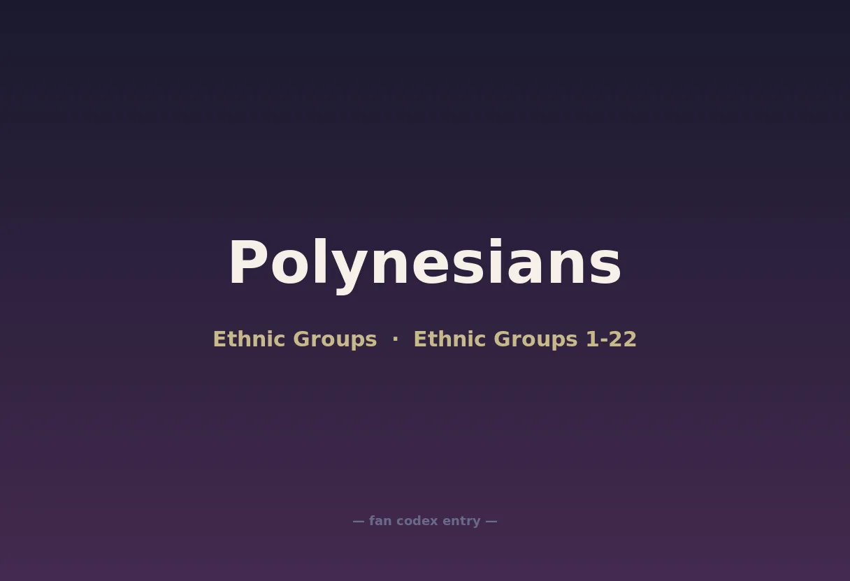 Polynesians