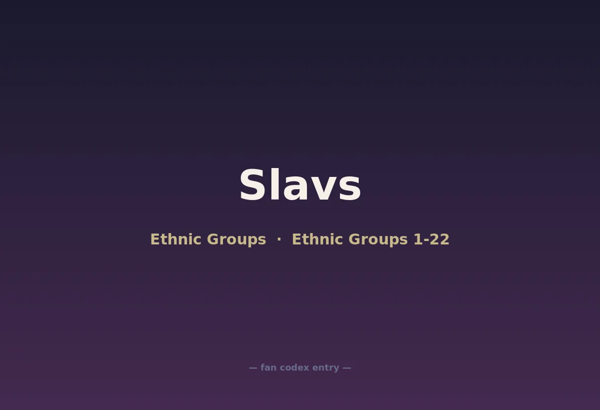 Slavs