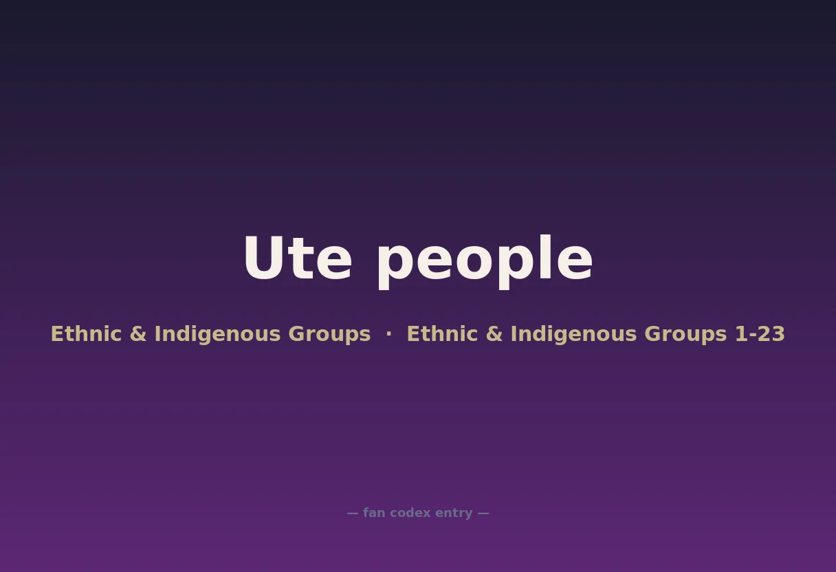 Ute people
