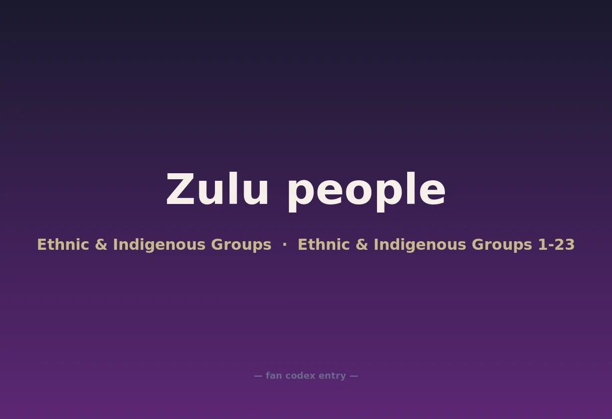 Zulu people
