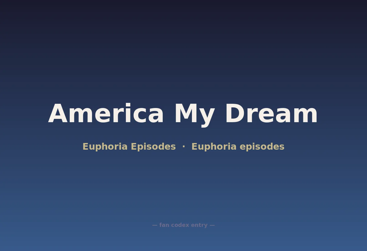 America My Dream