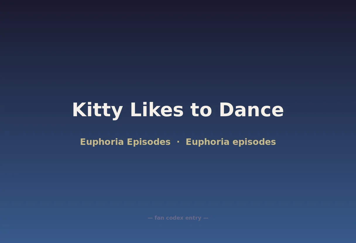 Kitty Likes to Dance
