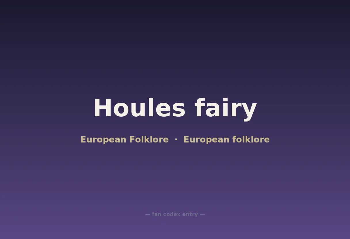 Houles fairy
