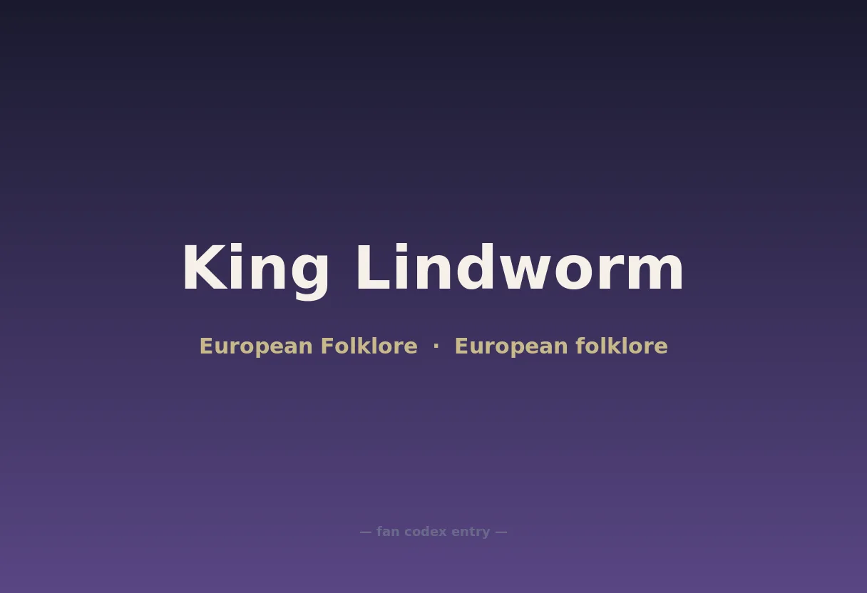 King Lindworm