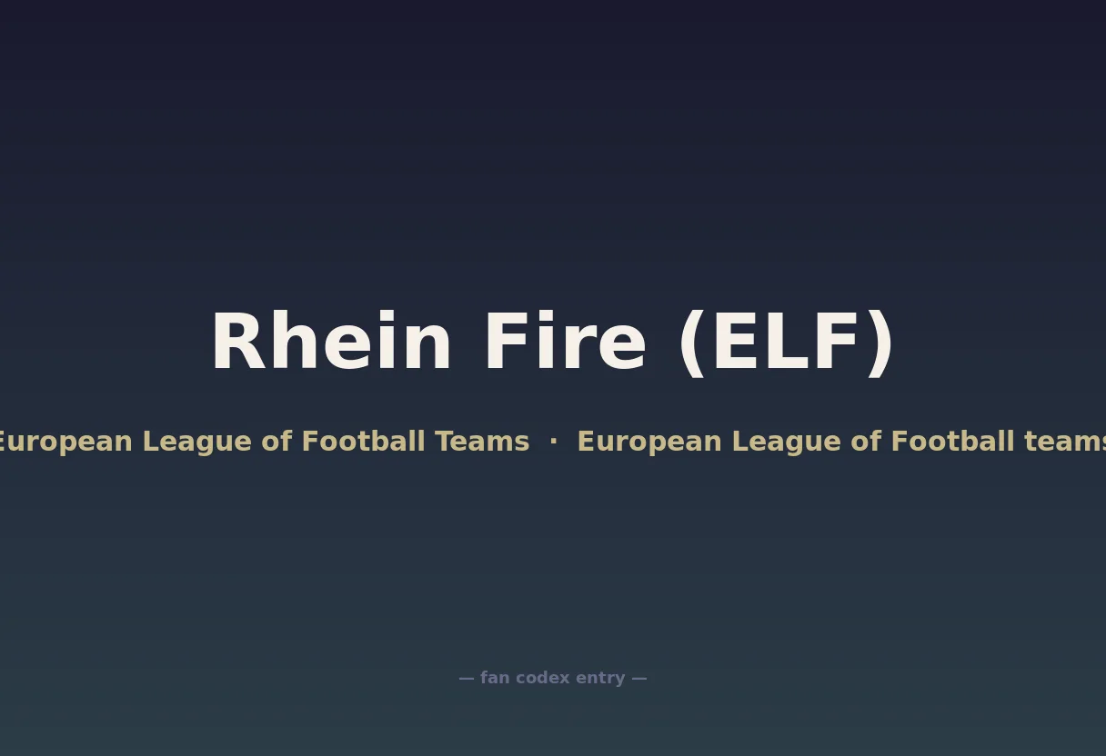 Rhein Fire (ELF)