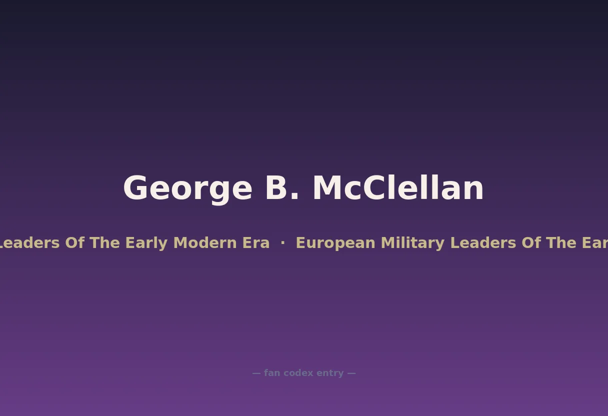 George B. McClellan