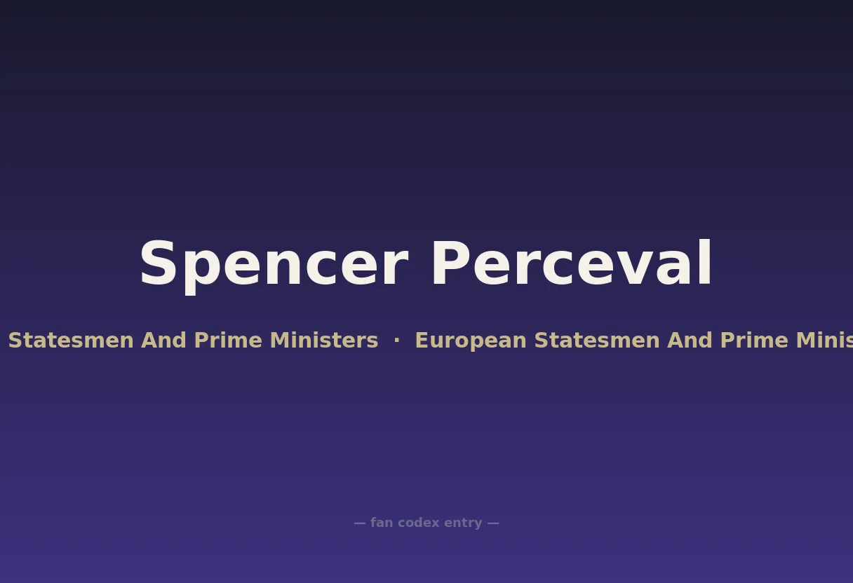Spencer Perceval