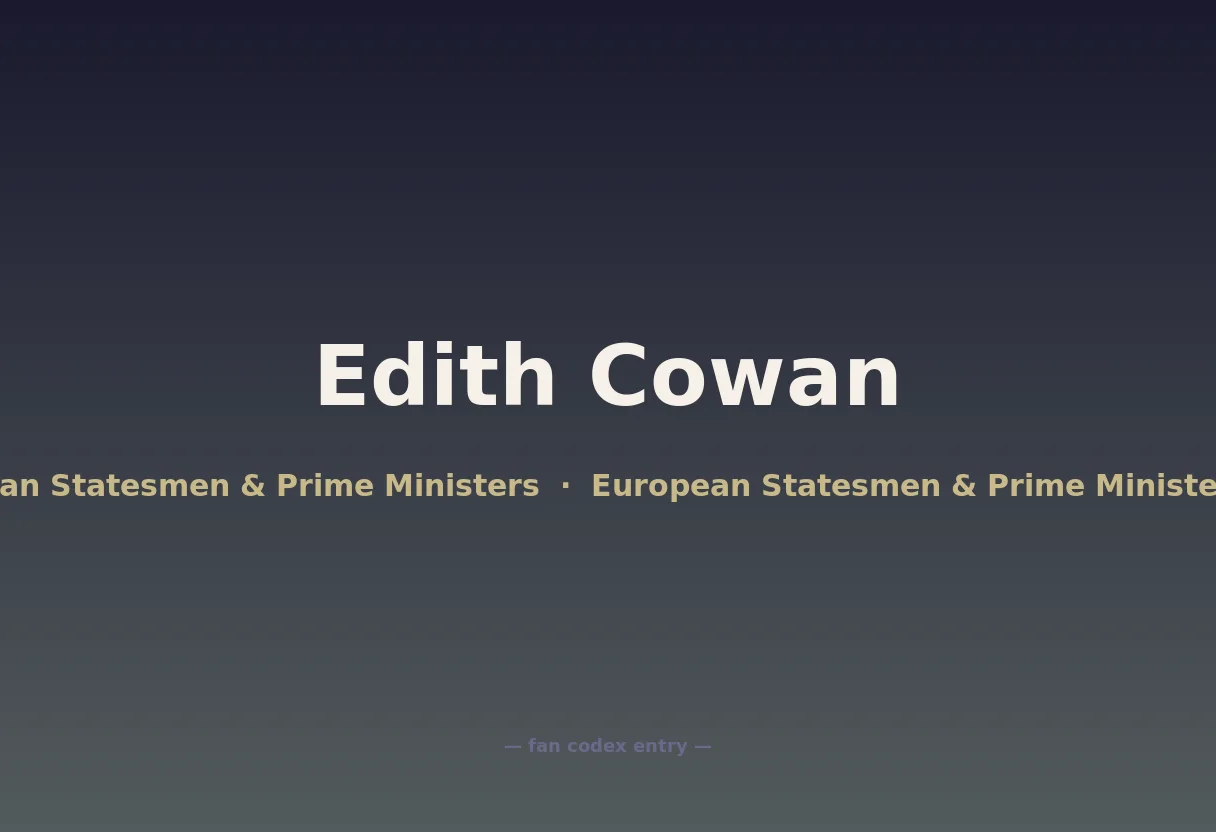 Edith Cowan