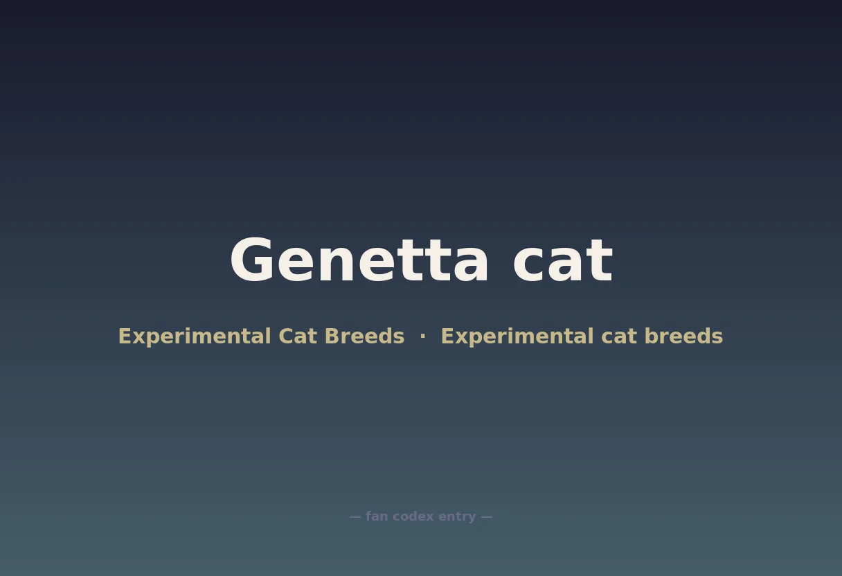 Genetta cat