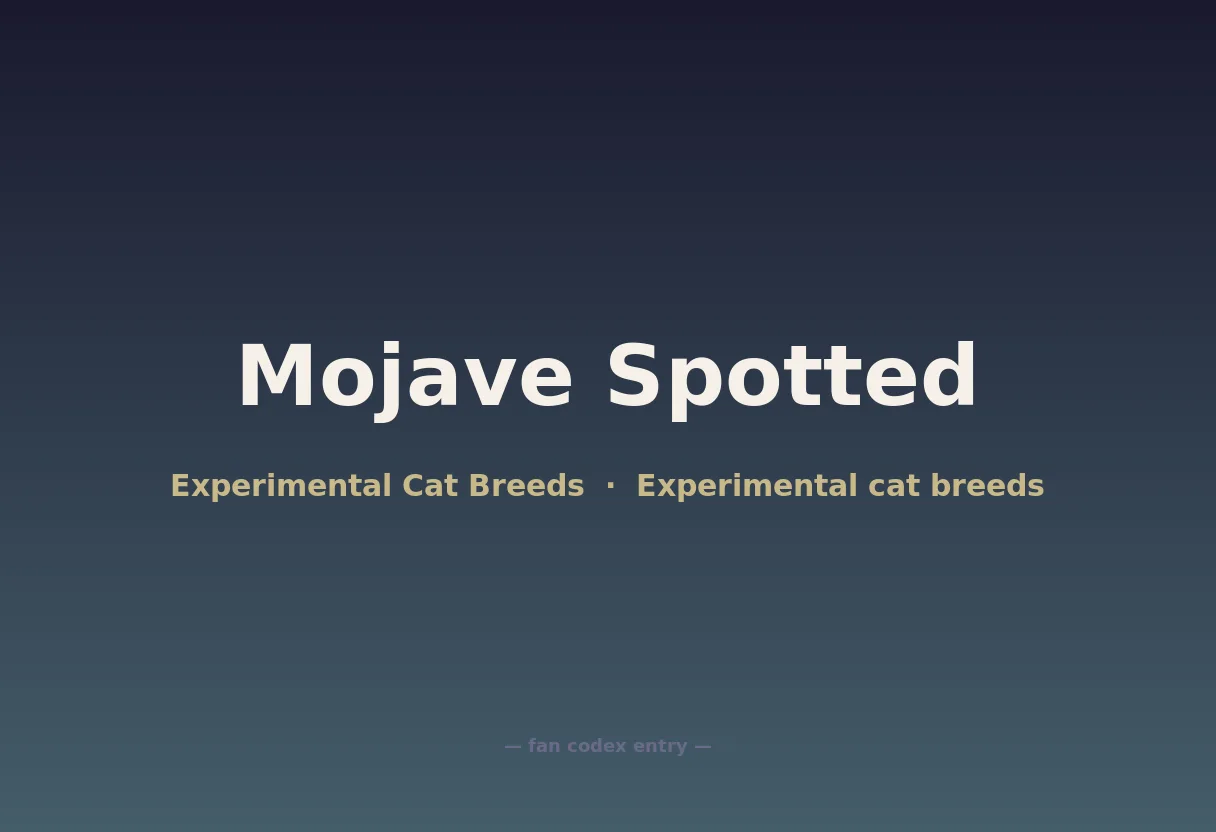 Mojave Spotted
