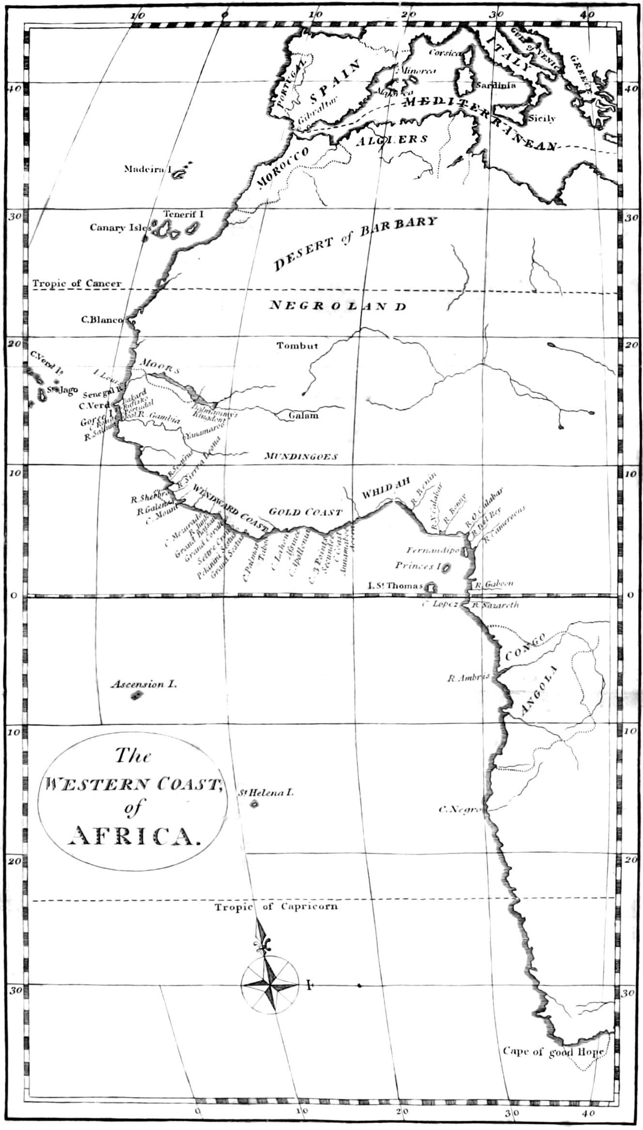 Abstract of the evidence for the abolition of the slave-trade 1791 - The Western Coast of Africa