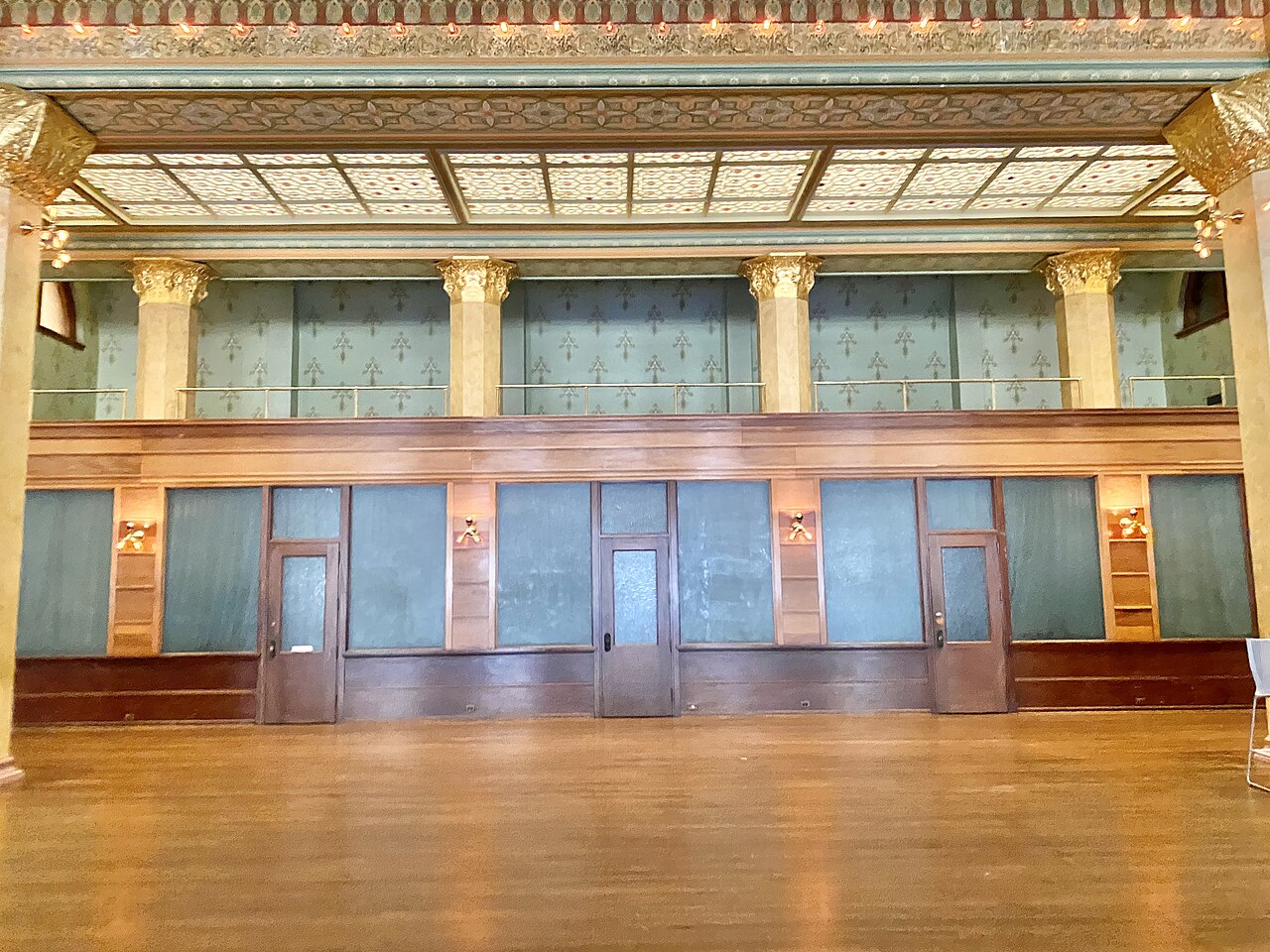 Chicago Stock Exchange Trading Room (1894) at the Art Institute of Chicago, photographed in September 2023