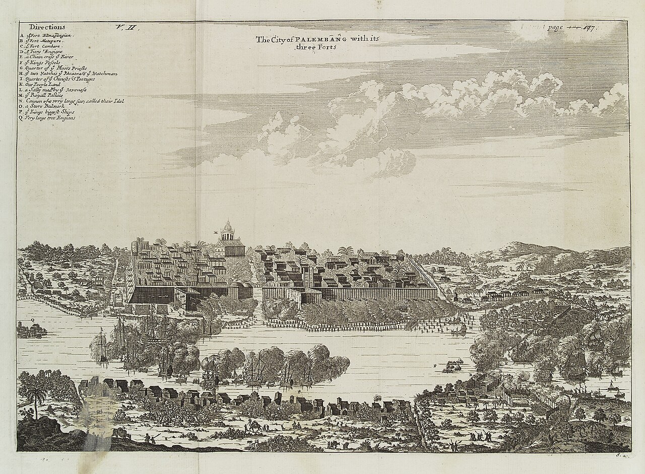 A batte scene between the Dutch East India Company Wellcome L0038174