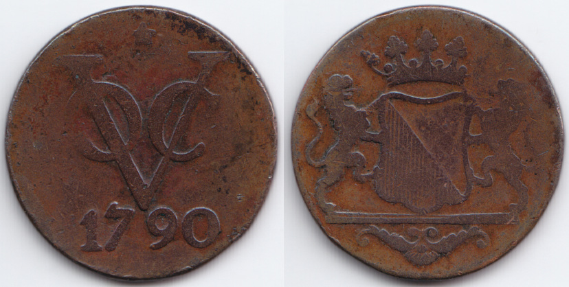 Duit 1790 - Netherlands East-Indies (Dutch East India Company)