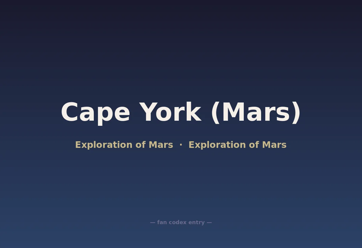Cape York (Mars)