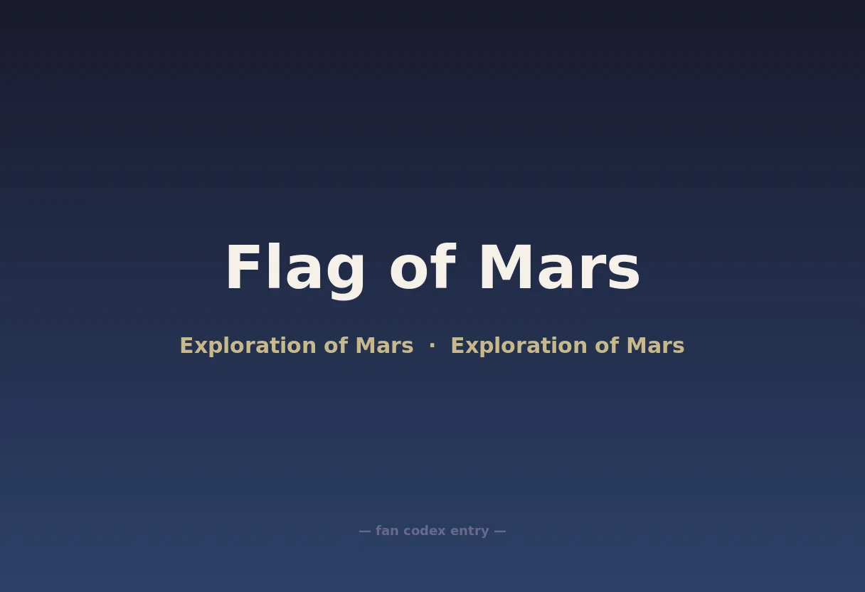Flag of Mars