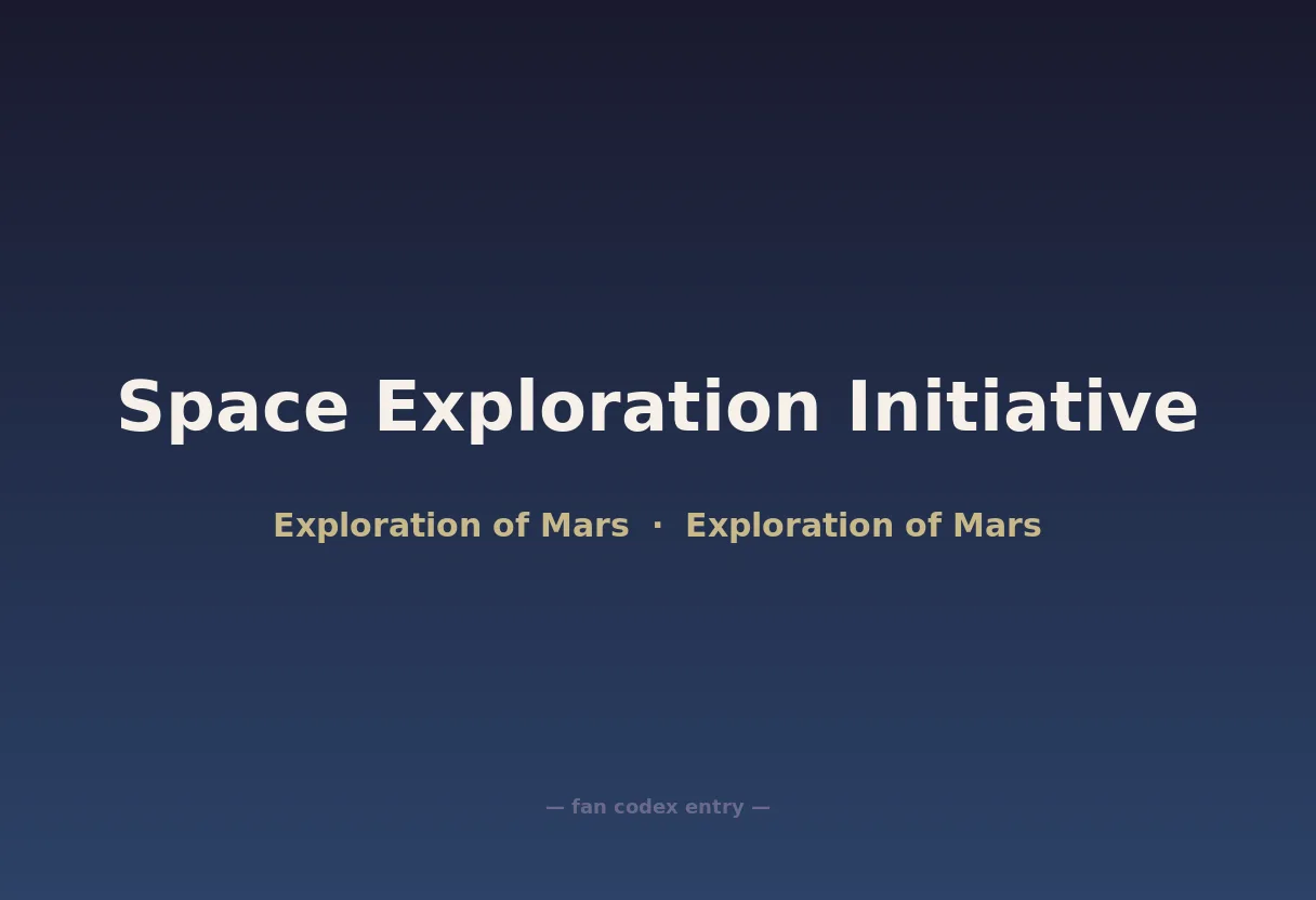 Space Exploration Initiative