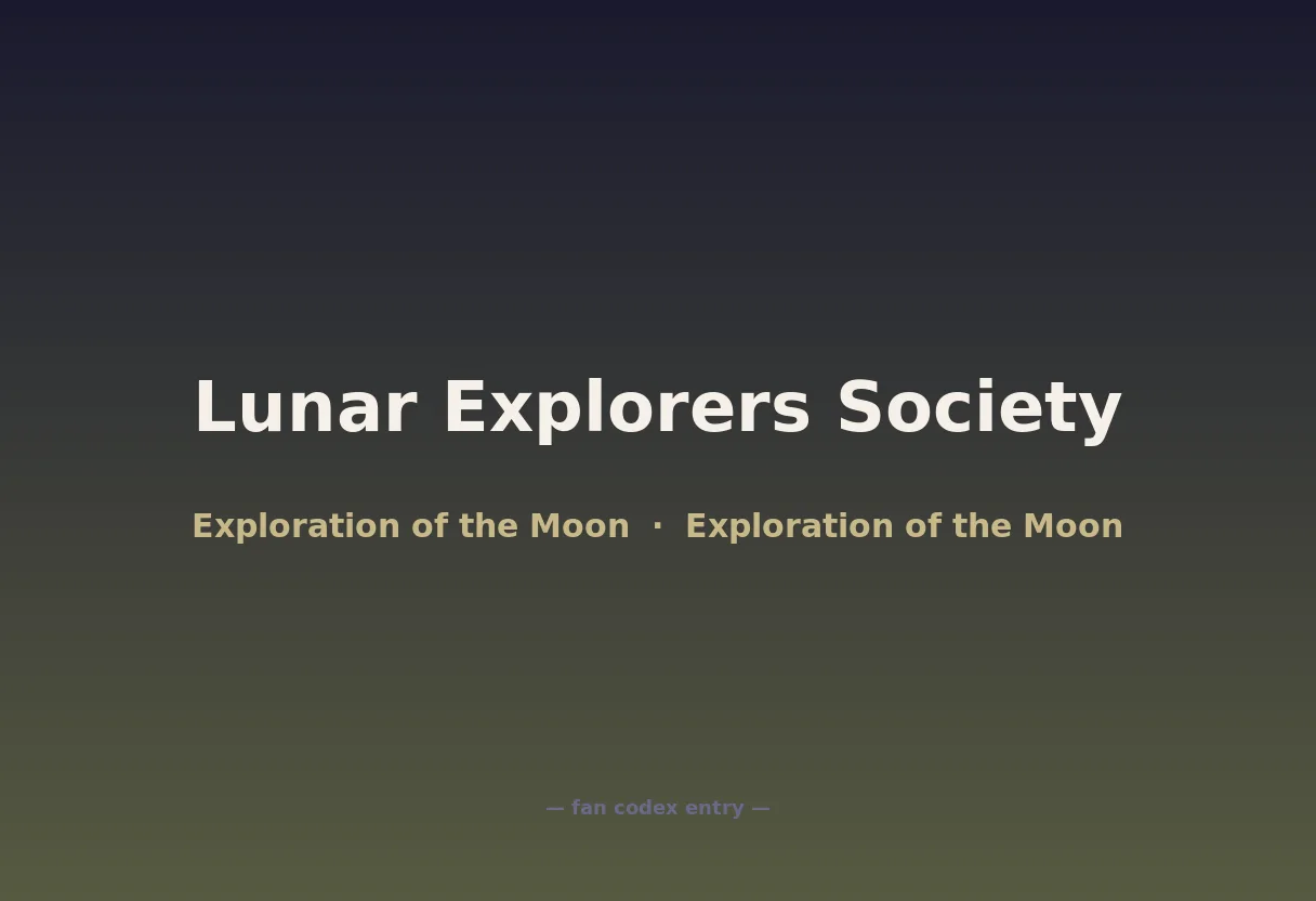 Lunar Explorers Society