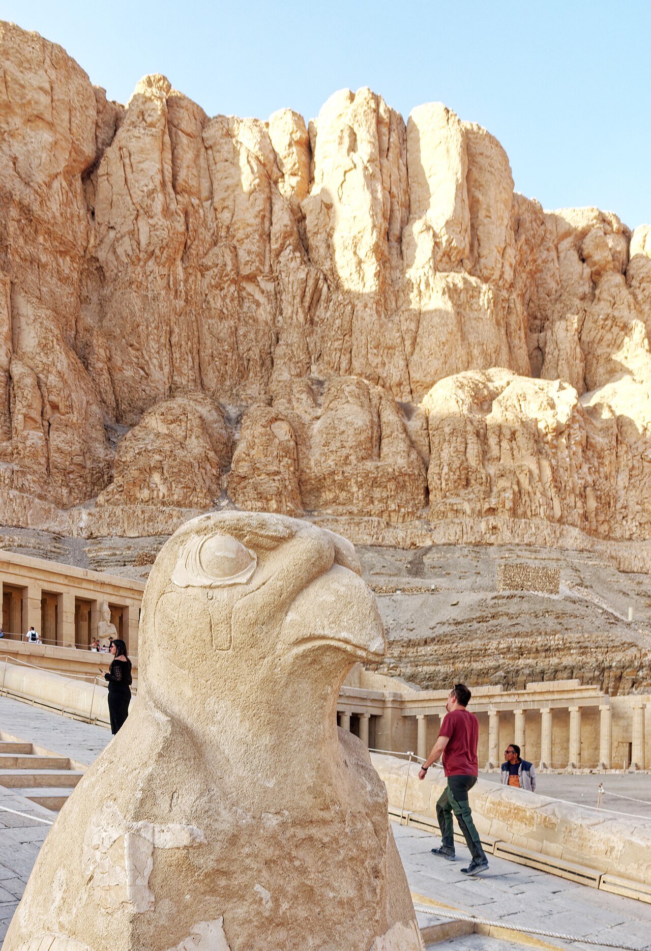 "Millionenjahrhaus" - Totentempel der Hatshepsut.