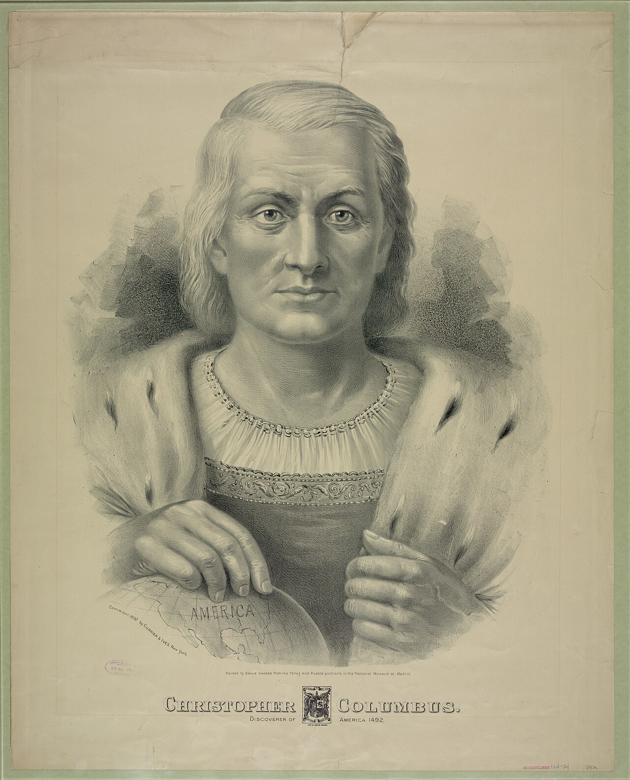 Christopher Columbus- Discoverer of America 1492 LCCN90715953