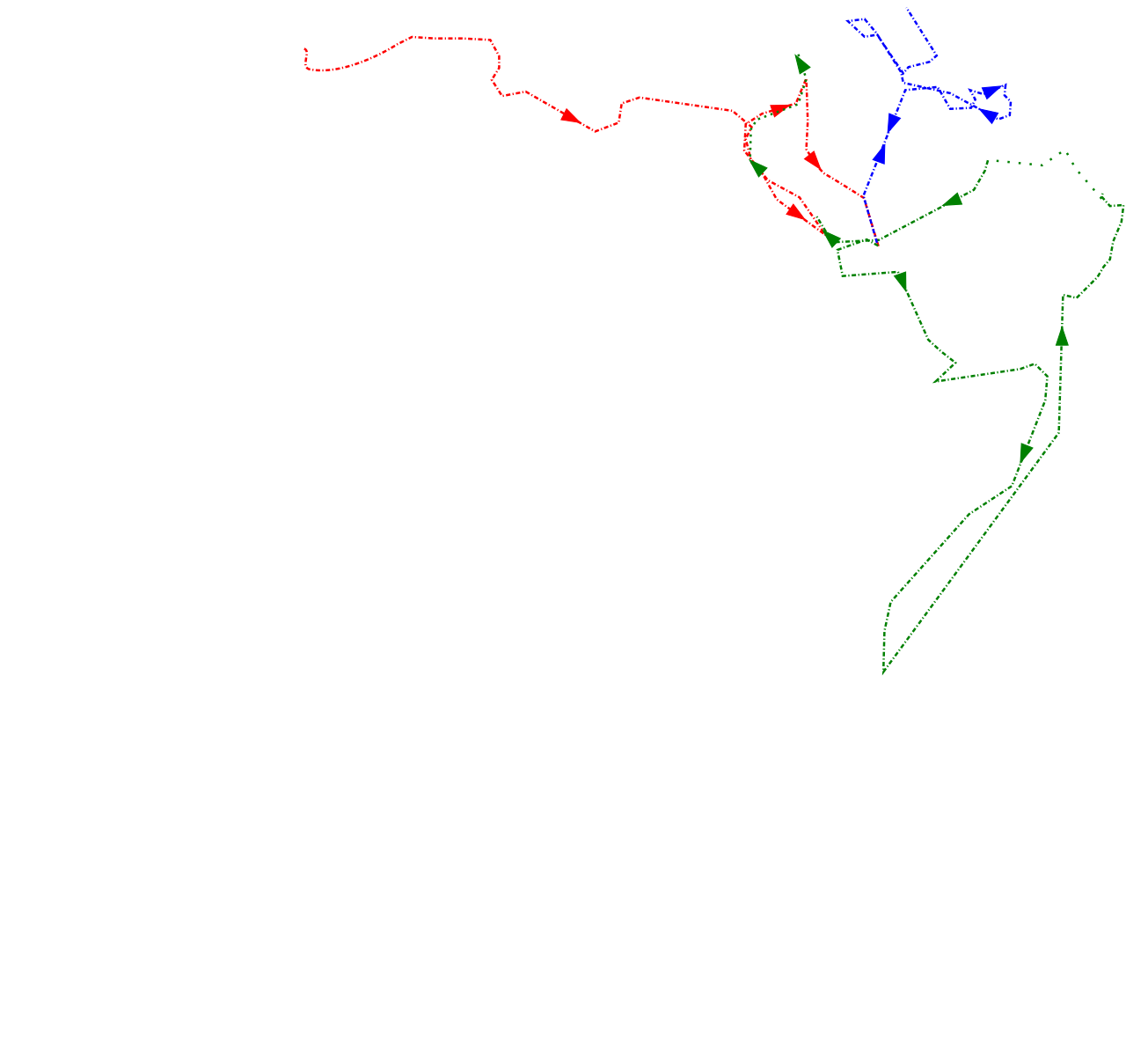 Battuta 1325 1326 paths
