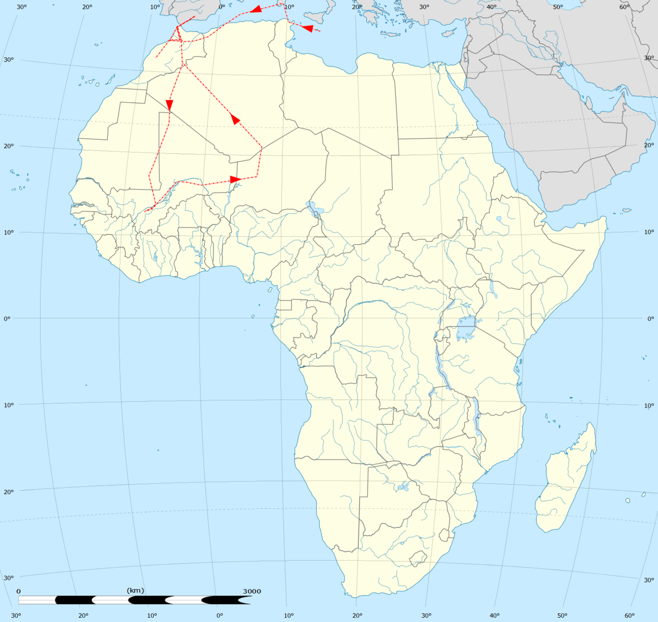 Battuta route