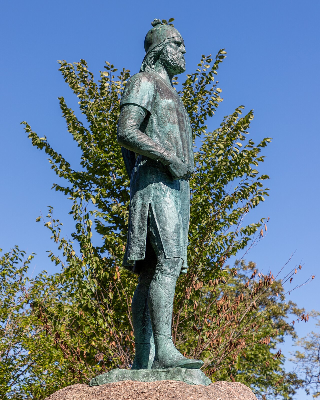Leif Erikson Monument Humboldt Park Chicago 2020-10