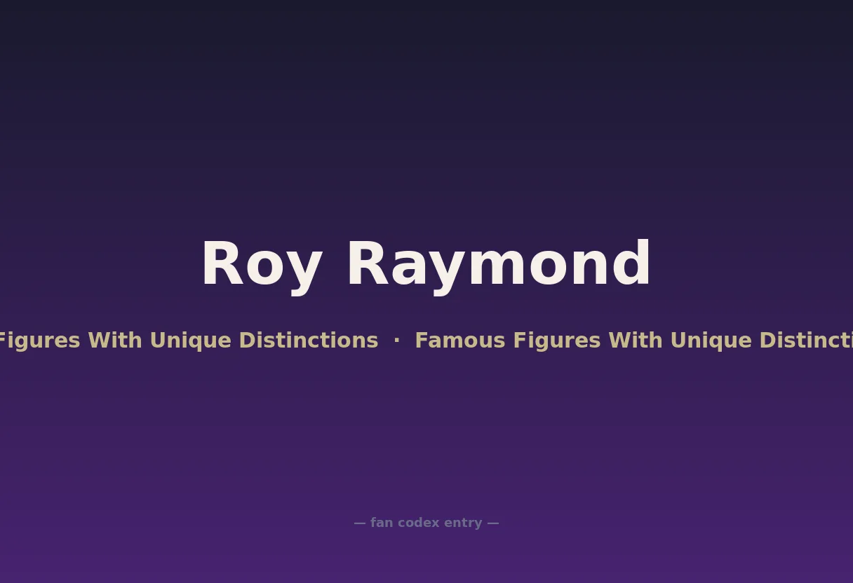 Roy Raymond