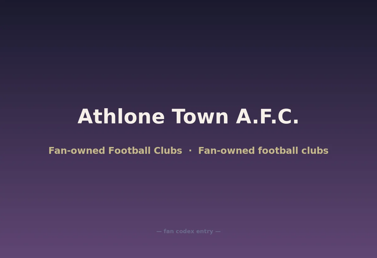 Athlone Town A.F.C.
