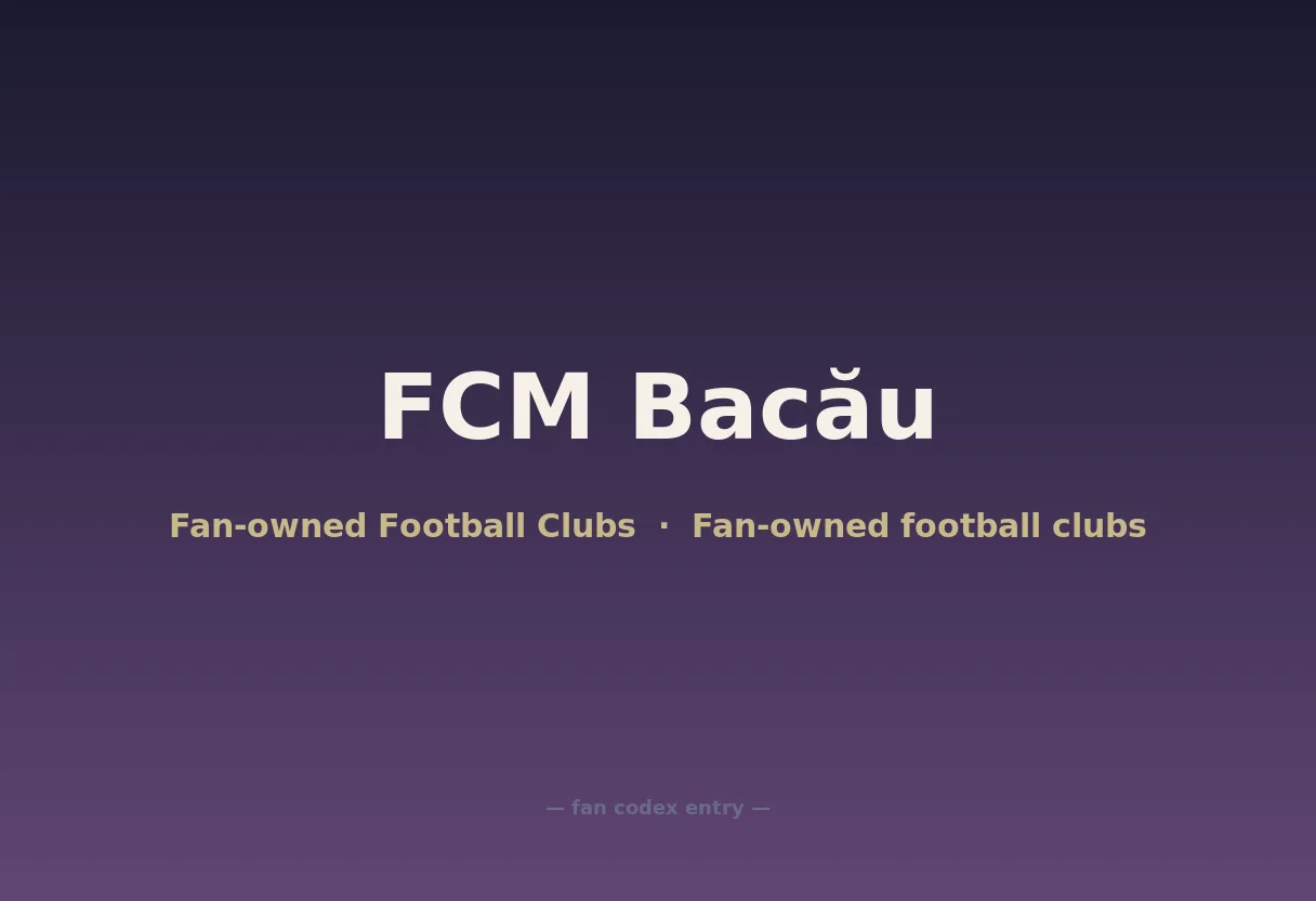 FCM Bacău