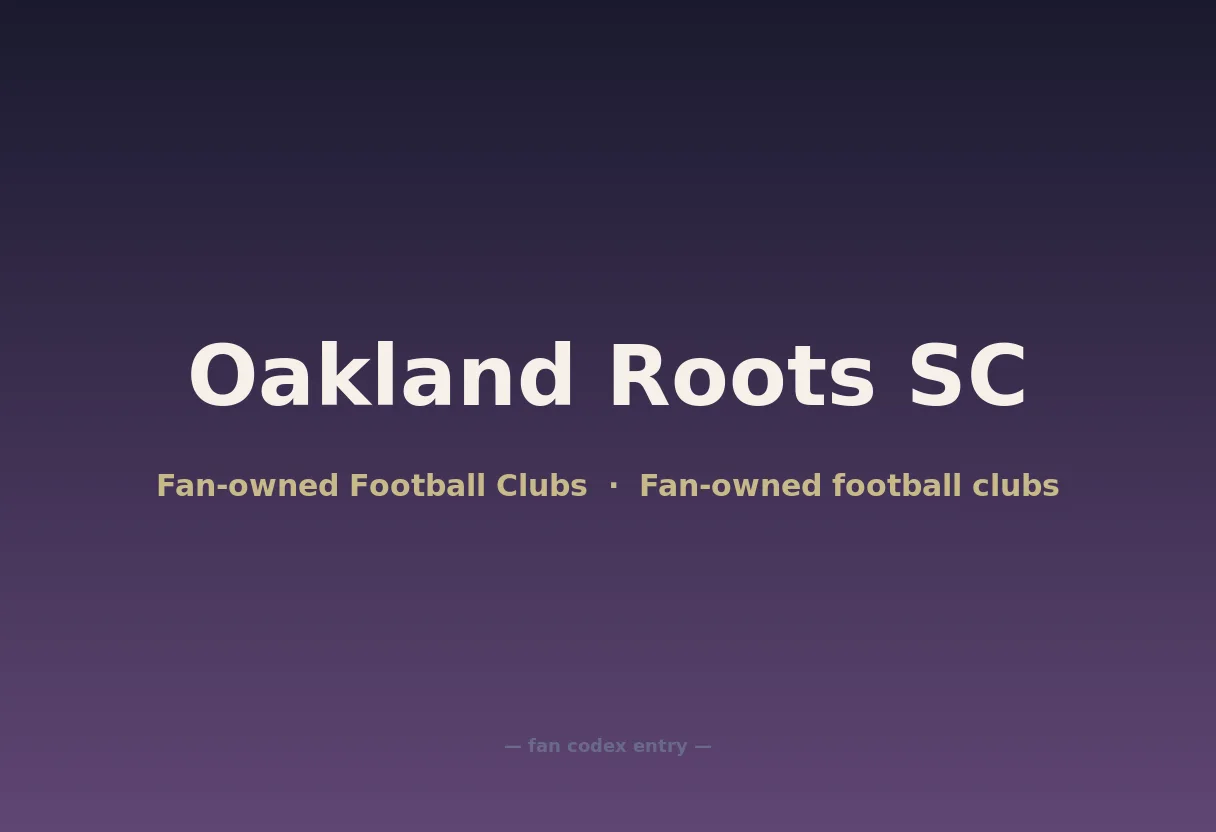 Oakland Roots SC