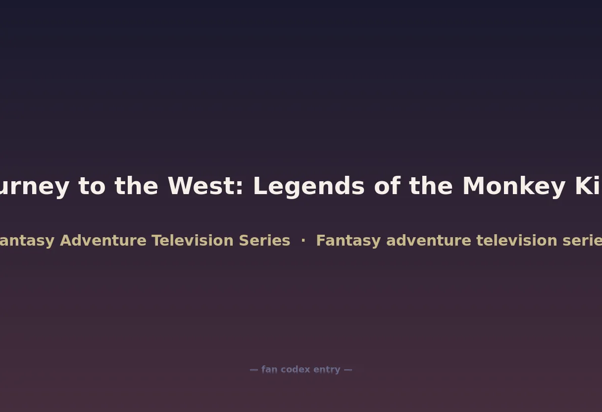 Journey to the West: Legends of the Monkey King