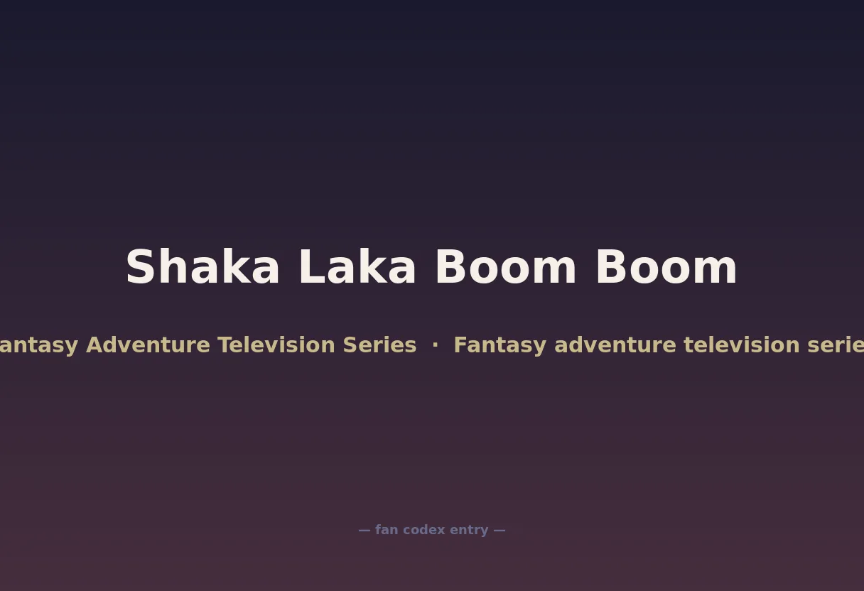 Shaka Laka Boom Boom