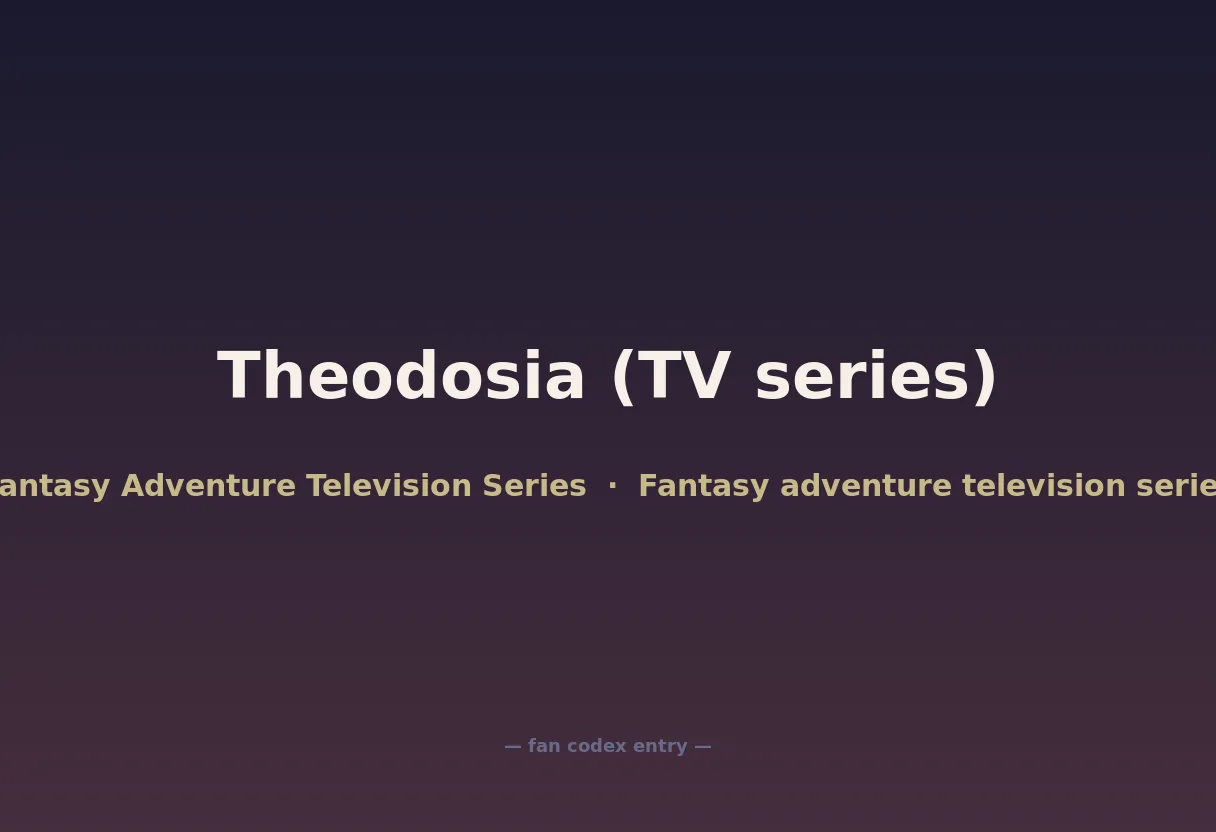 Theodosia (TV series)