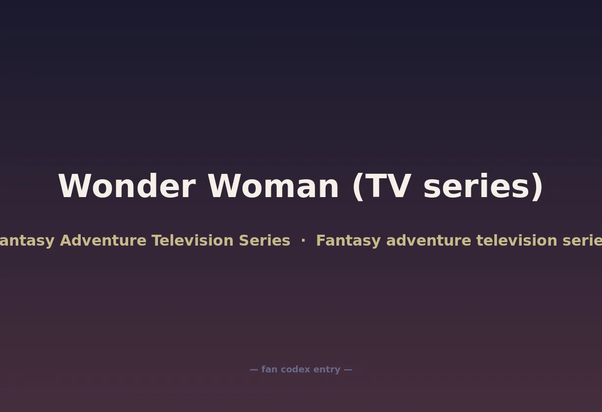 Wonder Woman (TV series)