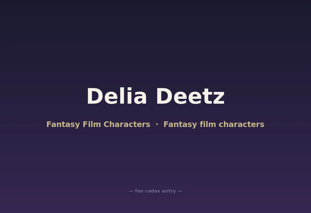 Delia Deetz