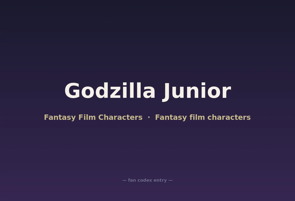 Godzilla Junior